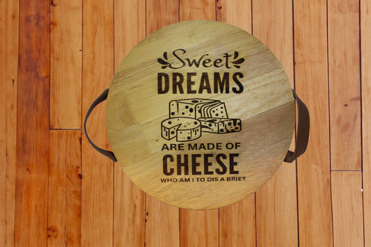 Bamboo Charcuterie Board with handles BH0032